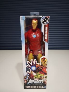 Marvel Iron Man Action Figure - Red, Gold & Blue Accent